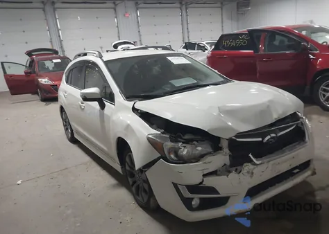 2016 Subaru Impreza 2.0I Sport Premium from USA, damaged, VIN JF1GPAP63G9244537